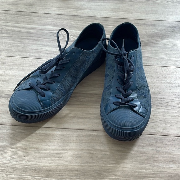 Louis Vuitton Denim Sneakers 7.5 Men’s - Picture 1 of 5